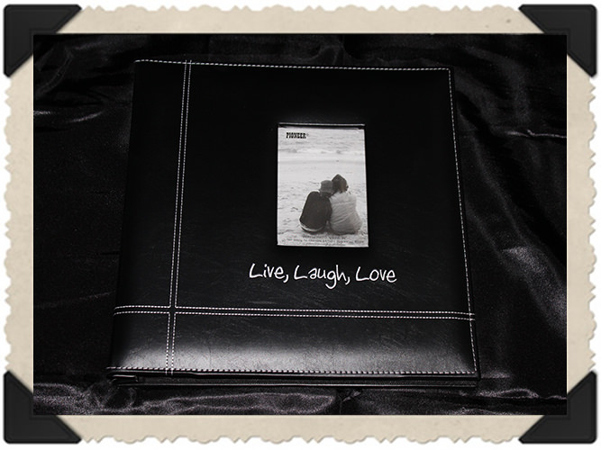 Scrapbook-12x12 Leatherette with 3x5 photo on cover